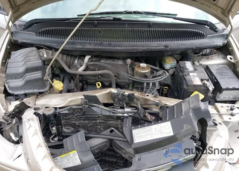 2007 Chrysler Town & Country Lx из США, поврежденный, VIN 2A4GP44R87R252258